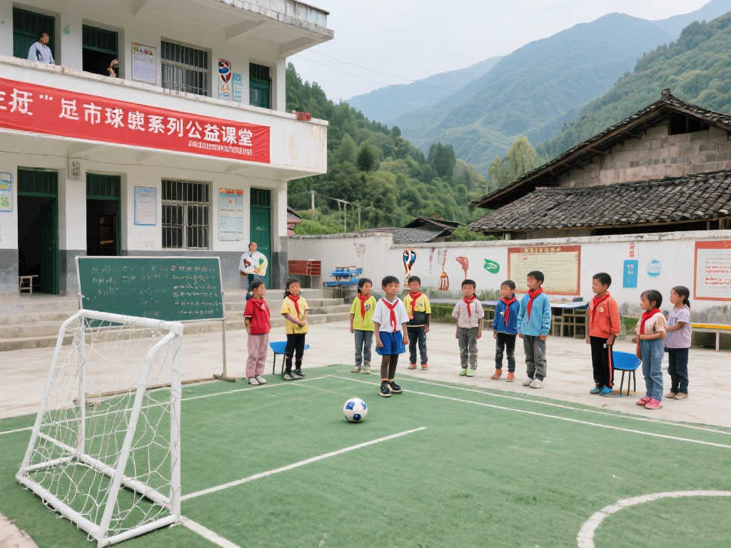 世界杯系列公益课堂走进山区小学 世界杯系列公益课堂走进山区小学